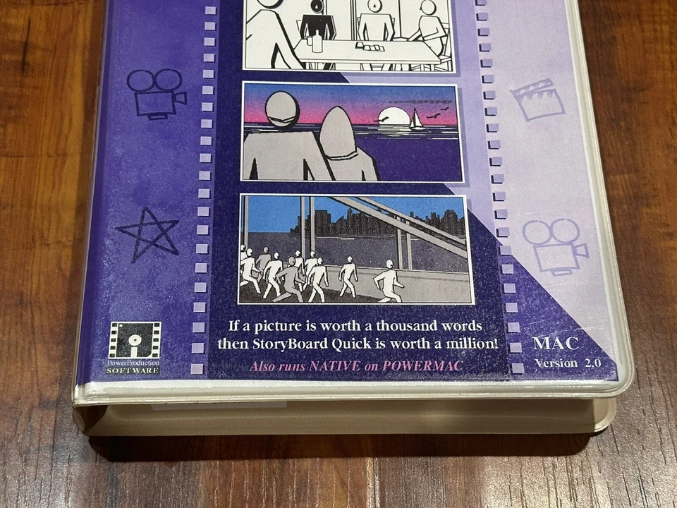 Vintage 1995 StoryBoard Quick Mac 2.0 Storyboarding Application Software - Image 3 of 4