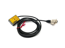 Keyence BL-601 Ultra Small Laser Barcode Reader, Standard Type, Front Raster