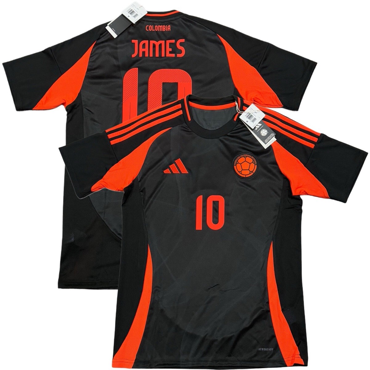 2024/25 Colombia Away Jersey #10 James Rodriguez Medium adidas