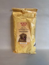 Burt's Bees Natural Multipurpose Dog Grooming Wipes - 50 Count Brand New