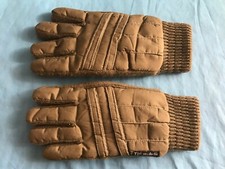 Pre-Owned Men s Olive-Tan W.P.L. 9373 Thinsulate Insulated Winter Ski Gloves