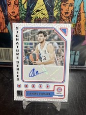2023-24 Panini Donruss EuroLeague Signature Series Leandro Bolmaro #SS-BOL Auto