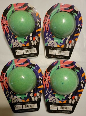 Lot of 4 Da Bomb - Mom Bomb - Bath Fizzer 3.5oz Green Honeysuckle Mother s Day