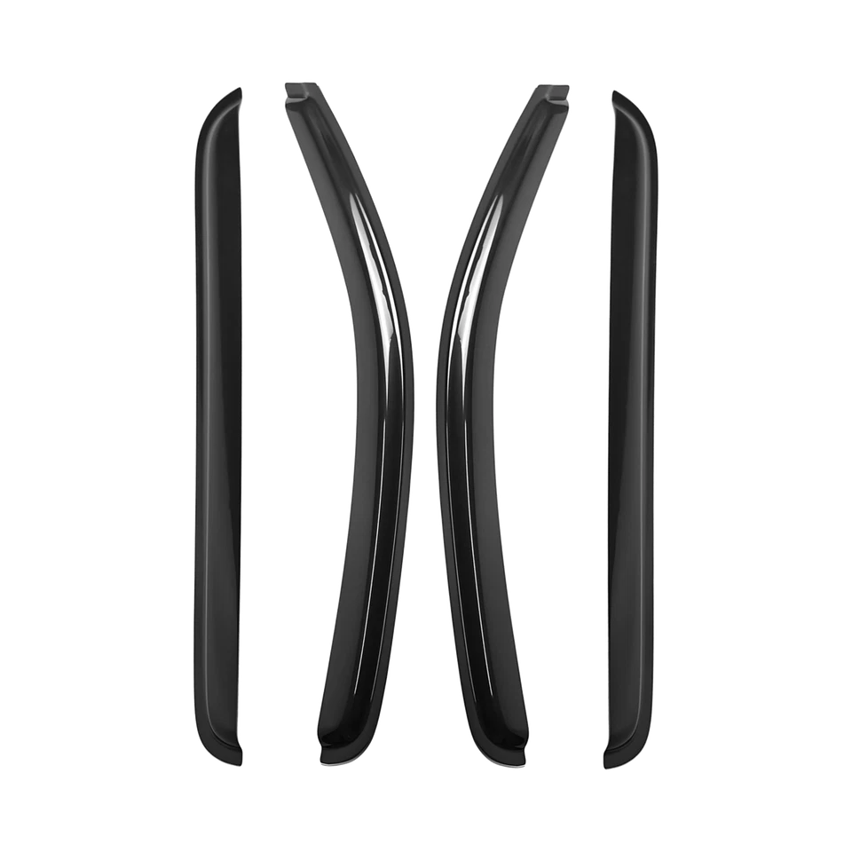 Se adapta a Nissan Pathfinder 2005-2012 ventana viseras de lluvia negro ventilación protector sombra EE. UU. Foto 2 de 4