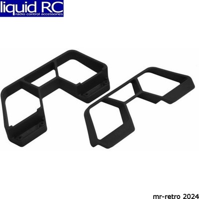 RPM R/C Products 70652 Black Side Crash Bars; 1:10 Rally Slash Lcg 4x4
