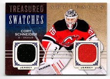 2014-15 Artifacts Treasured Swatches Jerseys Blue Cory Schneider Jersey New