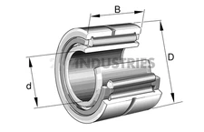 NA4848-XL INA 240 x 300 x 60 mm NEEDLE ROLL.