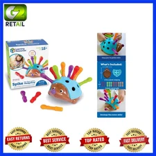 Spike the Fine Motor Hedgehog - Colorful Educational Montessori Toy for Toddlers