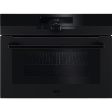 Forno multifunzione con microonde compatto AEG KMK968000T Serie 8000 CombiQuick