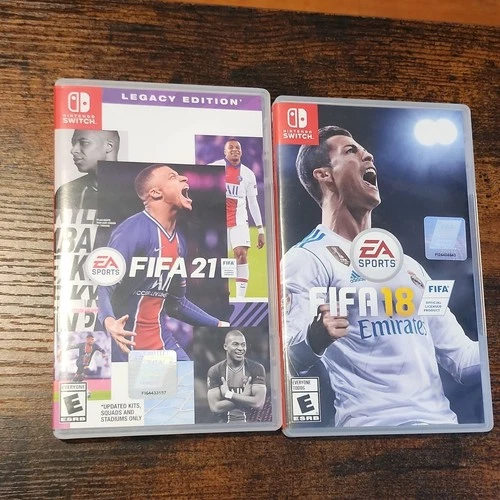 EA Sports FIFA 18 & FIFA 21 BUNDLE Nintendo Switch NTSC-U/C
