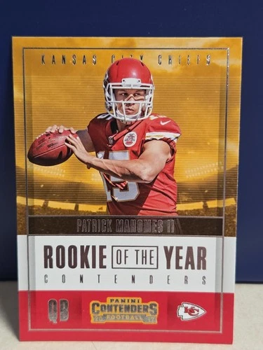 2017 Panini Contenders - Rookie of the Year Contenders Patrick Mahomes II #RY-3