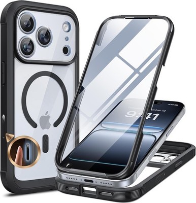 Miracase iPhone Ganzkörperschutz iPhone 13,14,15, 16 17 Pro, Pro Max, Plus