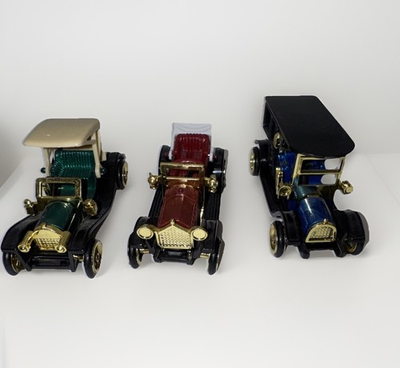#ad #ad Set Of 3 Vintage Classic Antique Cars High Speed 2.5quot; Die Cast Scale Model $9.00