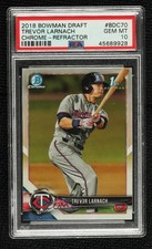 2018 Bowman Draft Chrome Refractor Trevor Larnach #BDC-70 PSA 10 GEM MT 5p9