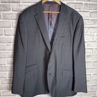 Bartorelli Napoli Charcoal Blazer Size 58 R Jacket 100% Wool Non Shatnez Tested