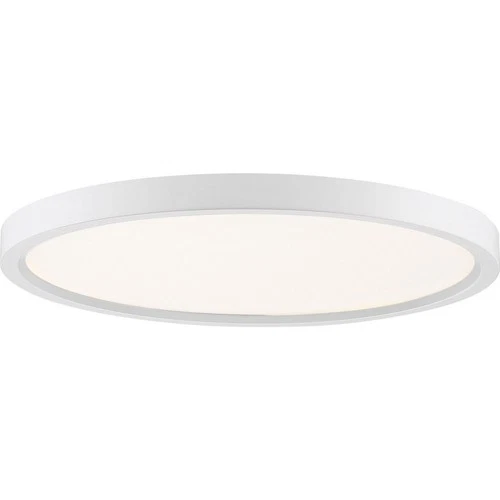 Outskirts - 28W LED Flush Mount-1 Inch Tall and 15 Inch Wide-Fresco Finish Flush - Picture 1 of 12
