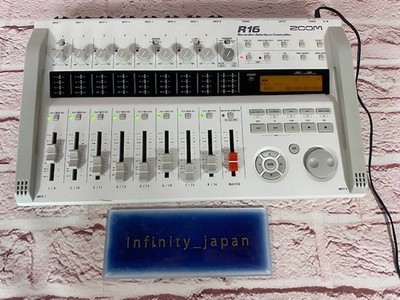 ZOOM R16 Portable Multitrack Recorder Controller Interface very fast ...