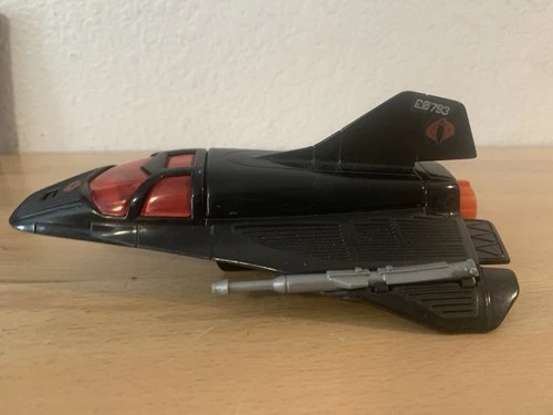 Vintage 1986 G.I. Joe Cobra Night Raven S3P Drone Recon Jet Vehicle Accessory