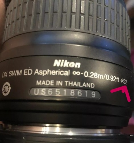 NEU Nikon 52mm Front Objektivdeckel für Nikon Objektive - umweltfreundlich - Repl. Schneller Versand - Bild 6 von 6