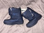 NWT Circo TODDLER 8 Navy 2 strap winter snow boots fully lined weather resistant