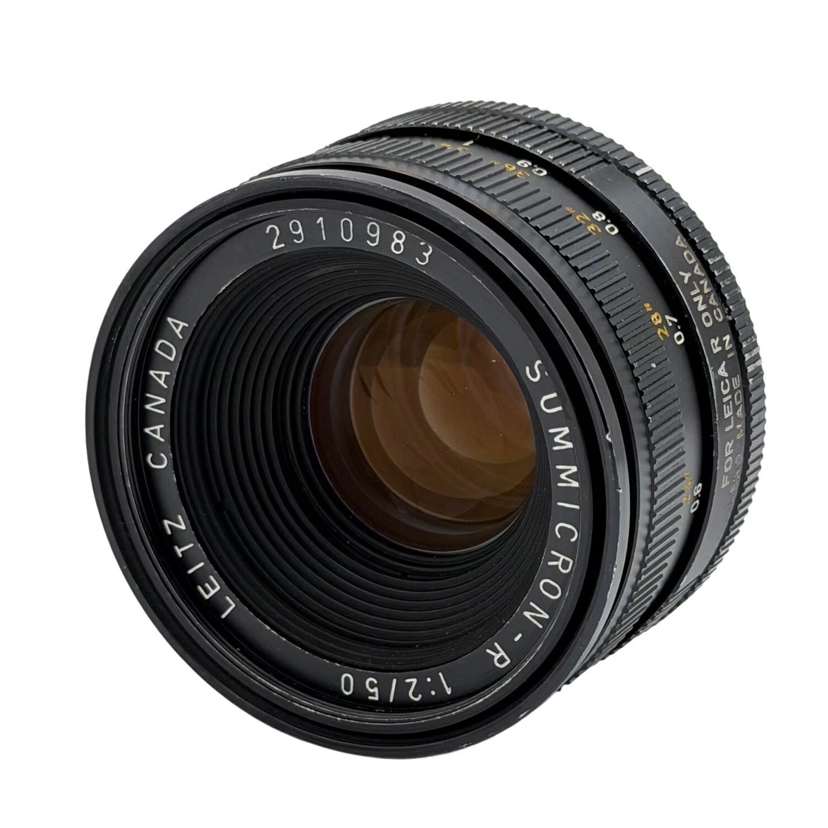 Leica SUMMICRON-R 50mm Focal f/2 Camera Lenses for sale | eBay