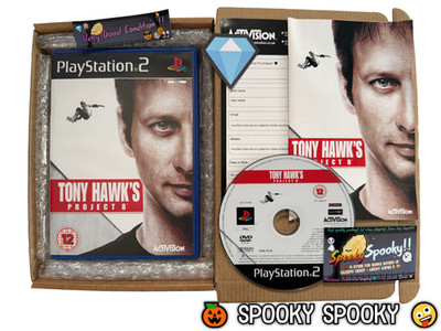 Tony Hawk's Project 8 PS2 - UK PAL sehr guter Zustand CIB mit Reg - Natural Disc - Tracked