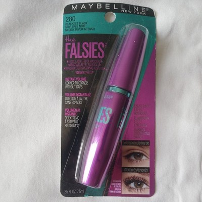 Maybelline 280 Blackest Black The Falsies False Lash Effect Mascara Volume 0.25