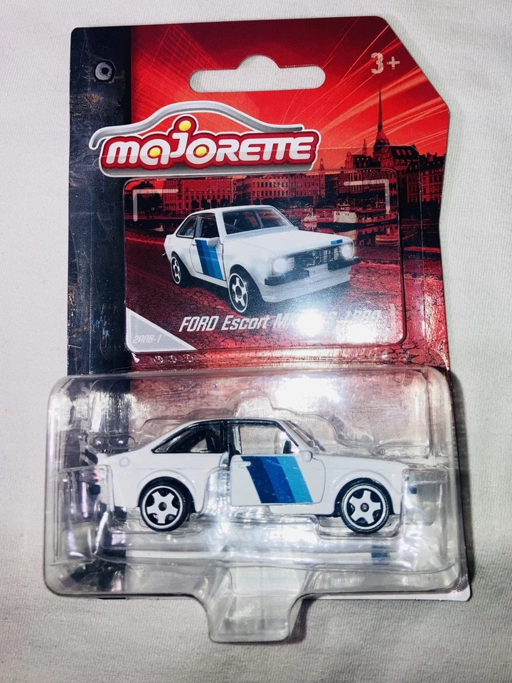 Majorette Ford Escort Mk2 RS1800 White 1st Edition 1:55 Scale *Rare*Great Detail - Image 3 of 4