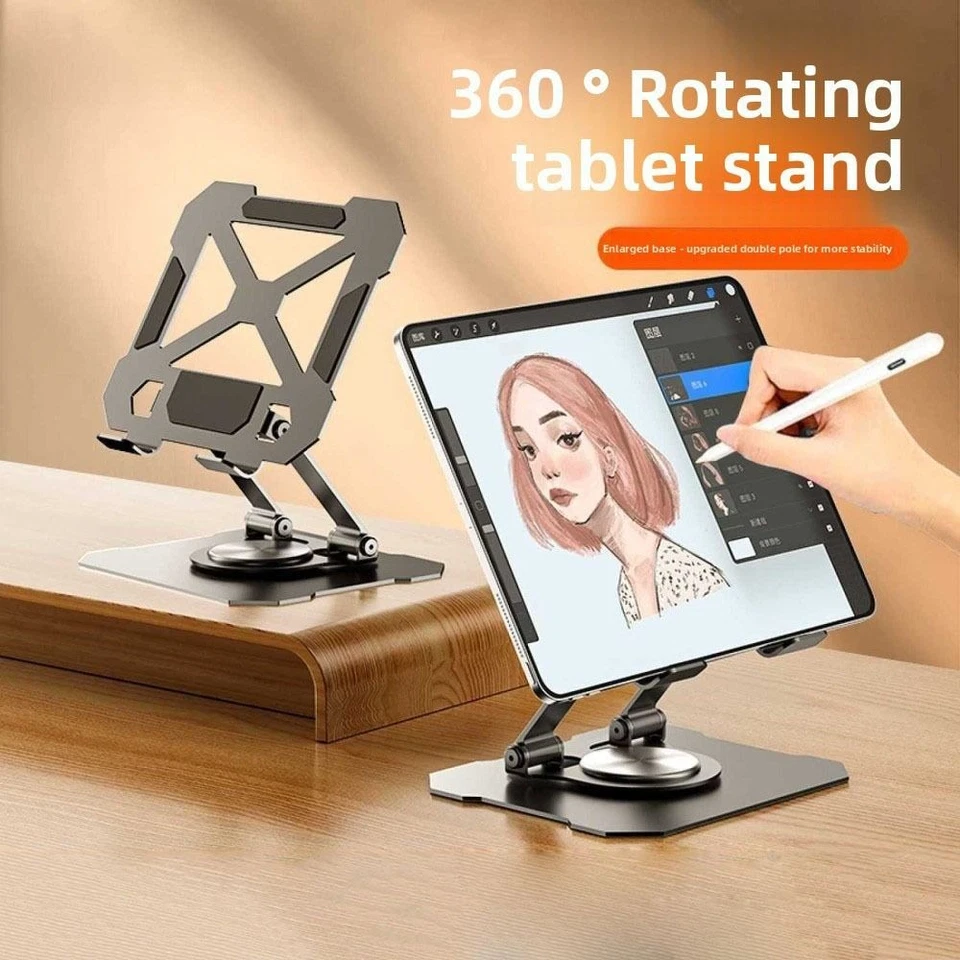 360 Degree Rotation Desktop Stand Holder Adjustable Cell Phone Stand Office