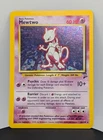 Pokemon TCG  Mewtwo 10/130 Base Set 2 Holo Rare Vintage Card 1999 WOTC - NM Cond