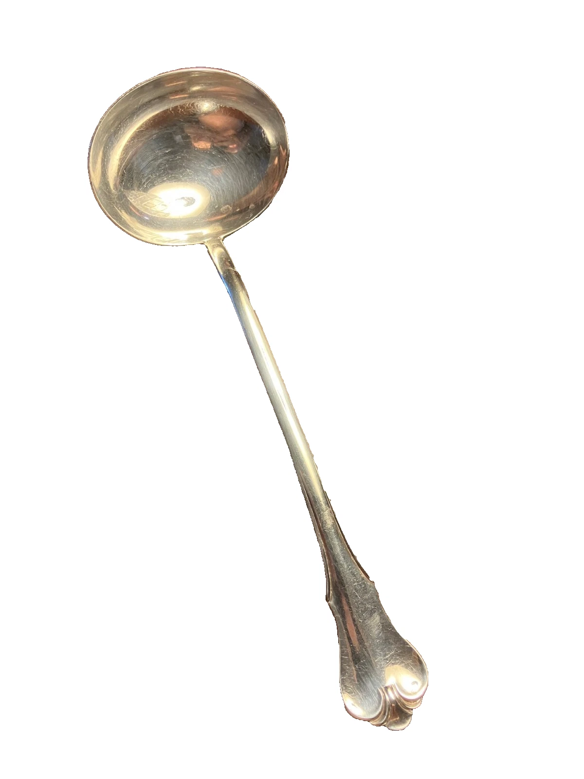 Camusso Peruvian sterling silver "Colonial" gravy / sauce ladle