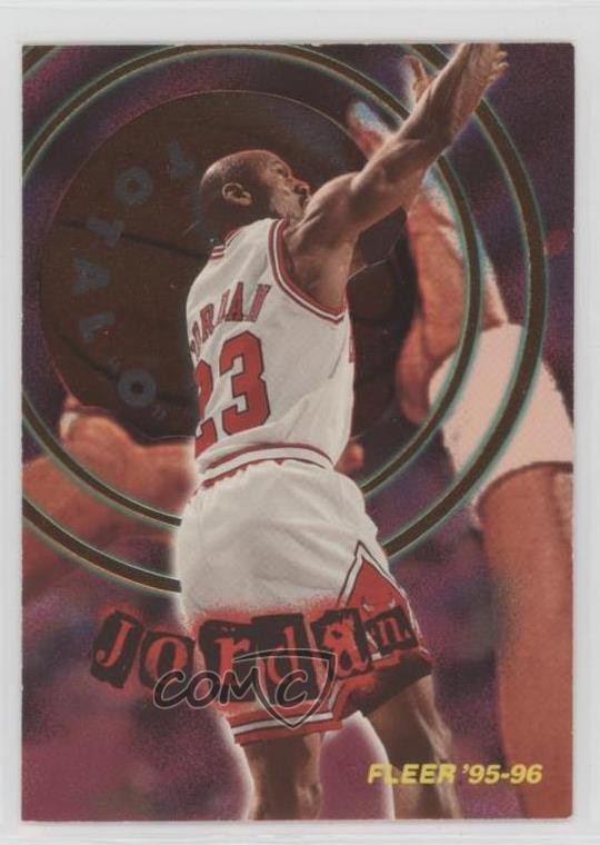 1995-96 Fleer Total O Michael Jordan #2 HOF
