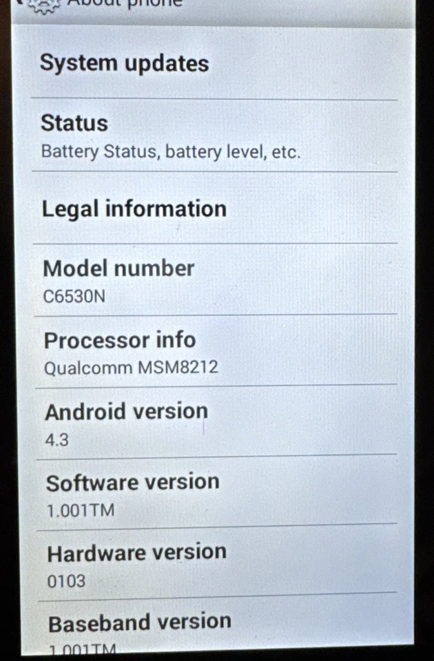 Kyocera Hydro Life C6730N (Metro) Tested Good Used Crack Broken - Image 2 of 4
