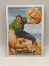 2024 Marvel Masterpieces 92 Platinum #77 Sandman Canvas
