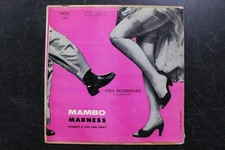 TICO RECORDS LP 1004 MAMBO MADNESS Tito Rodriguez Vinyl LP 33 RPM Latin