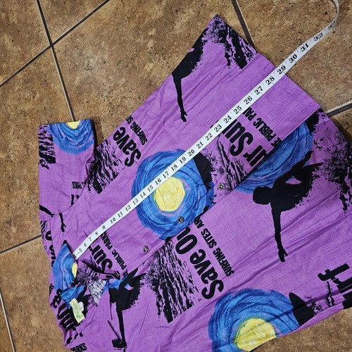 Camisa hawaiana vintage Ui Maikai abotonada Save Our Surf Deadstock algodón grande - Imagen 9 de 9