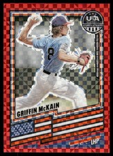 2026 Panini Stars & Stripes USA PRIZM GRIFFIN MCKAIN RED POWER 102/149 #172