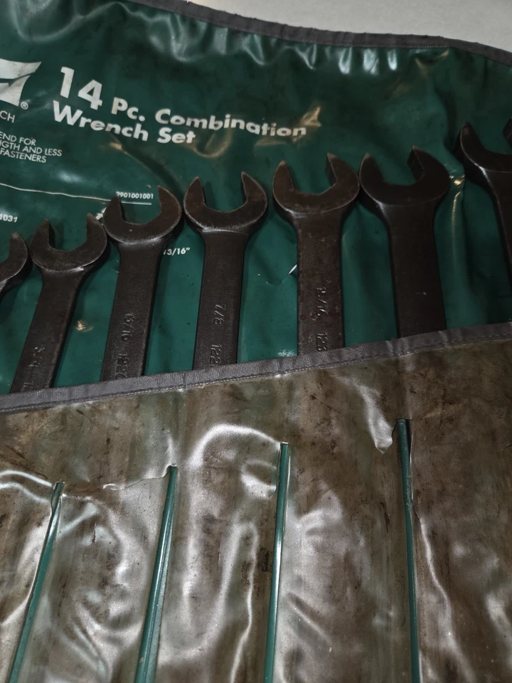 Juego de llaves combinadas ALLEN 14 piezas 3/8 a 1 1/4 Foto 3 de 4