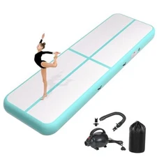 Inflatable Air Gymnastics Tumbling Mat 6ft 10ft 10ft*3.3ft*4in(3*1*0.1m) Green