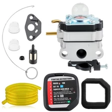 Carburetor Air Filter Assy For Homelite UT26CSEMC UT26SSEMC 26cc String Trimmers