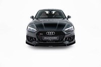 Frontlippe V.2 Passend FüR Audi RS5 Coupe / Sportback F5 Schwarz Matt
