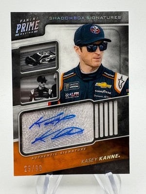 2018 PRIME Racing KASEY KAHNE Shadowbox Signatures Auto /99 #SSKK
