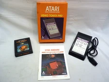 Atari 2600 Gift - Star Raiders Game & NEW Touch Pad Controller, Manual FAST SHIP