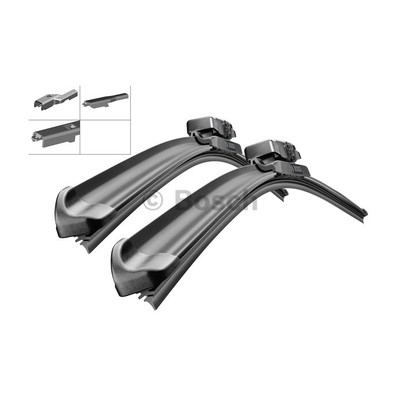 Wischblatt Scheibenwischer BOSCH 3 397 007 995 mm Länge 2 mm vorne Länge 1
