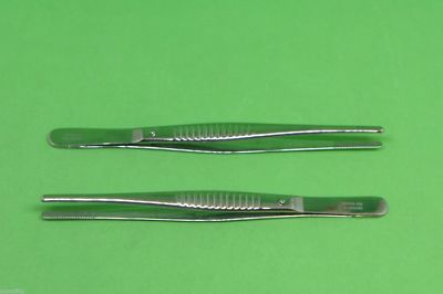 Dixon Forceps Hemo Kelly 5.25-5.75in Lg Slightly Curved Jaw Str Hdl ~ Lot of 2