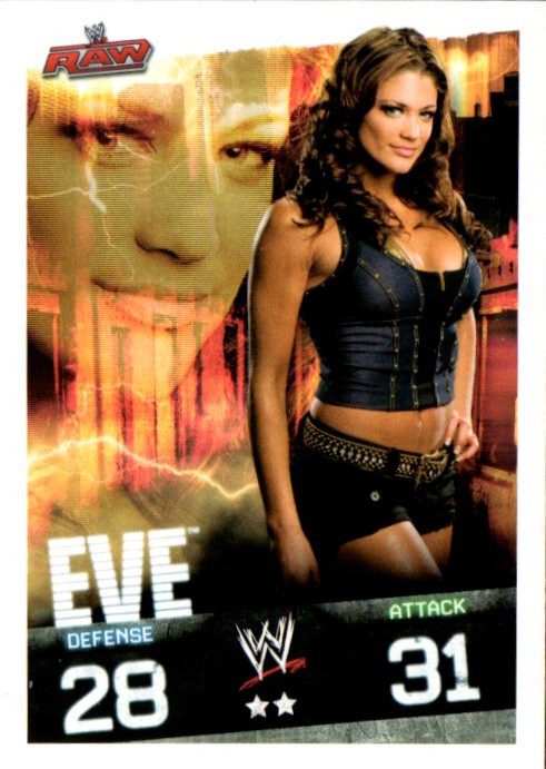 2009 Topps WWE Slam Attax Wrestling Game Card TCG Eve | eBay