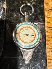 Vintage German Combo Map Mileage Measures And Compass with black case