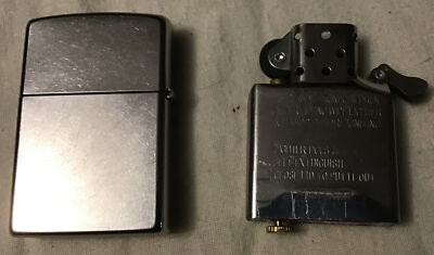 Vintage Zippo Lighter Chrome B 18 Bradford PA USA As Shown | eBay