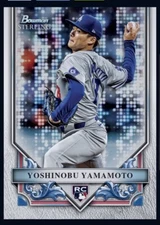 2024 TOPPS Bowman Sterling Rookie RC- YOSHINOBU YAMAMOTO (TOPPS Bunt DigitalCard