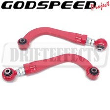 Godspeed Adjustable Rear Camber Arms Kit Spherical Bearing For Scion Tc 2005-10